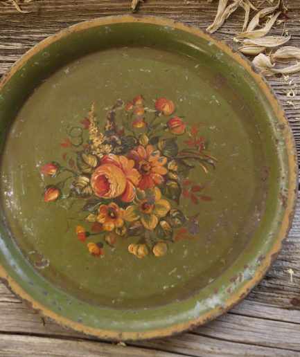 Plateau fleuri